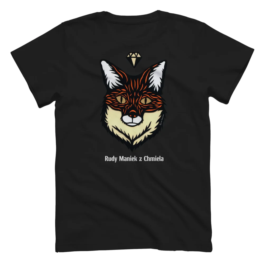 Scalpe Love Koszulka T-shirt Męska Lis Chiński Rudy Maniek z Chmiela