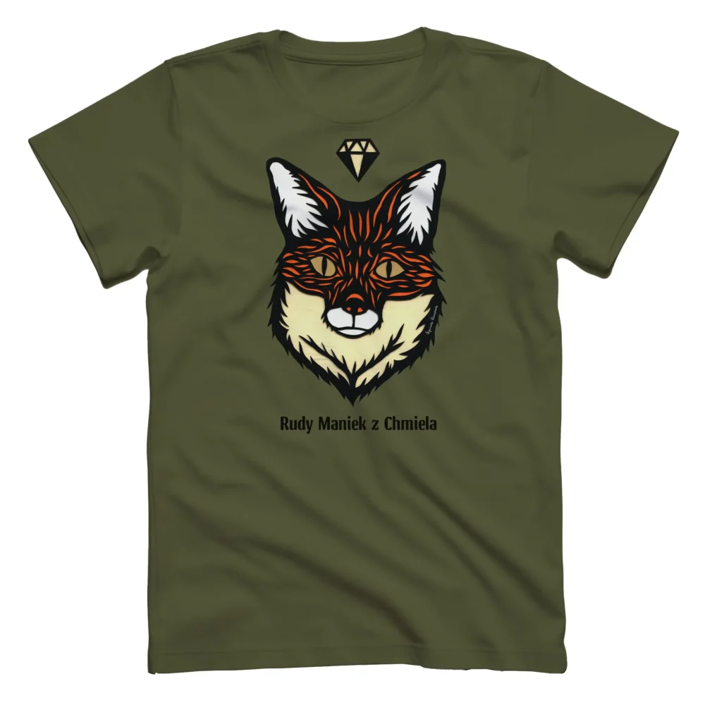 Scalpe Love Koszulka T-shirt Męska Lis Chiński Rudy Maniek z Chmiela
