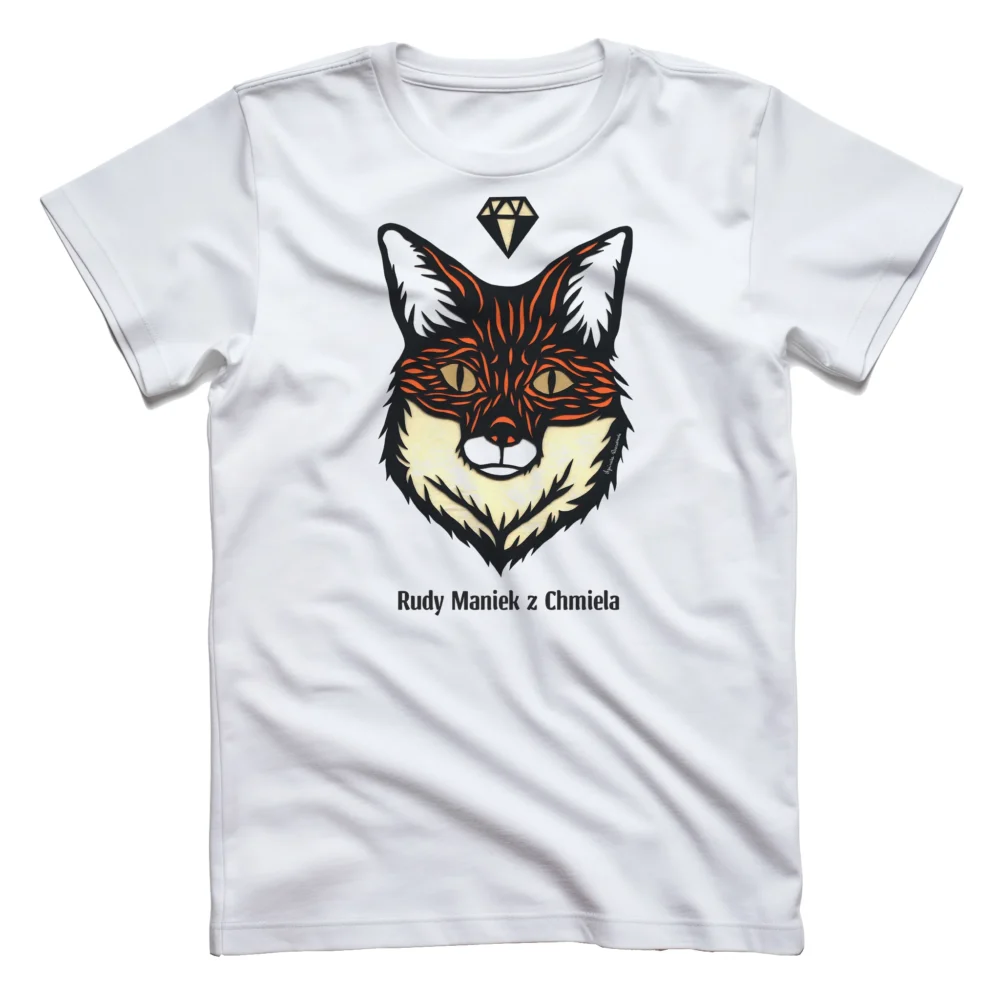 Scalpe Love Koszulka T-shirt Męska Lis Chiński Rudy Maniek z Chmiela