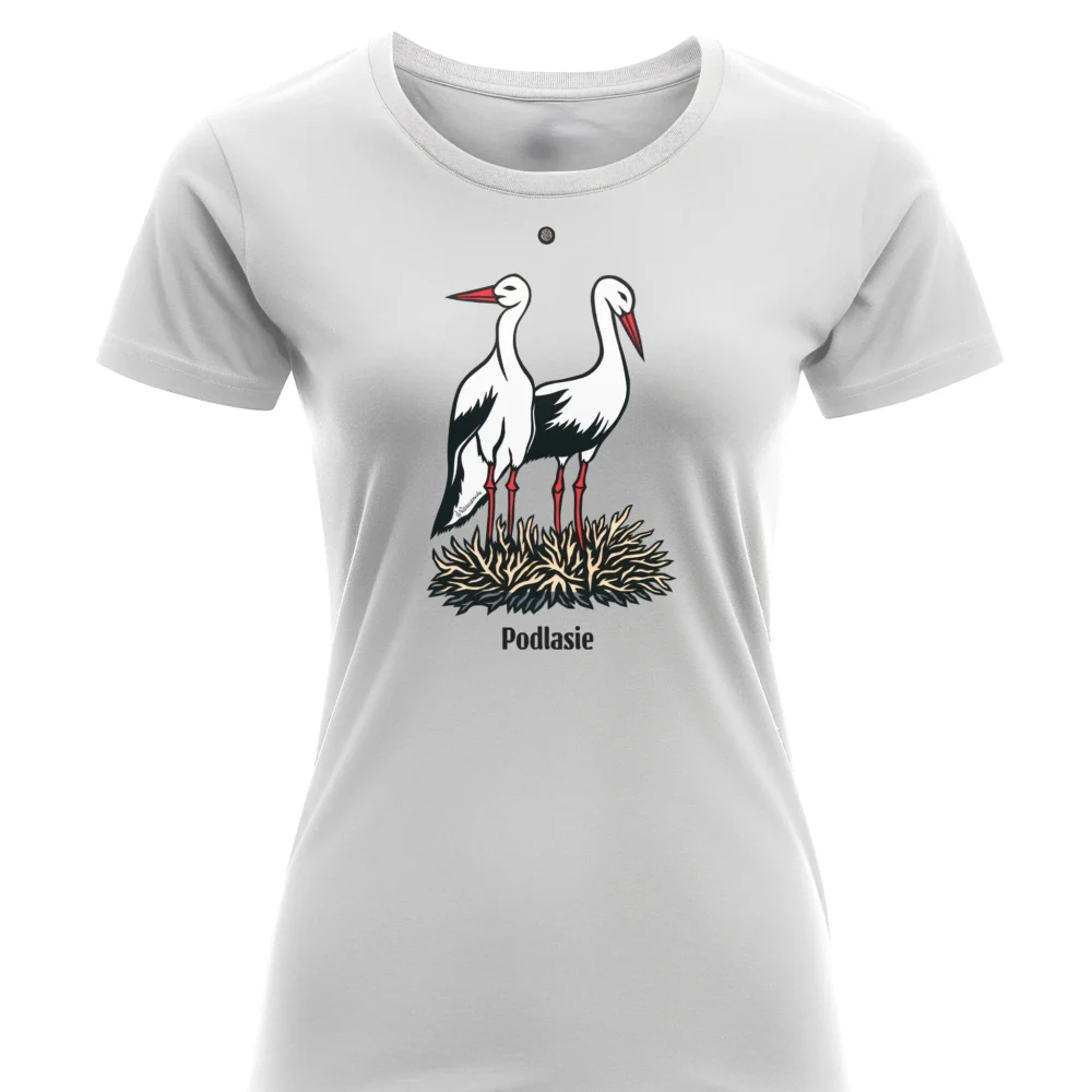 Scalpe Love Koszulka T-shirt Damska Bociany Podlasie