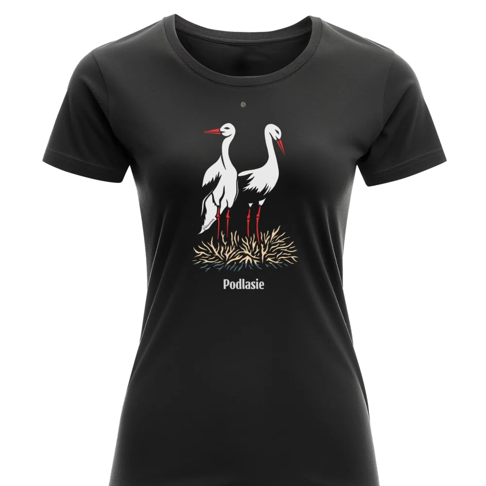 Scalpe Love Koszulka T-shirt Damska Bociany Podlasie