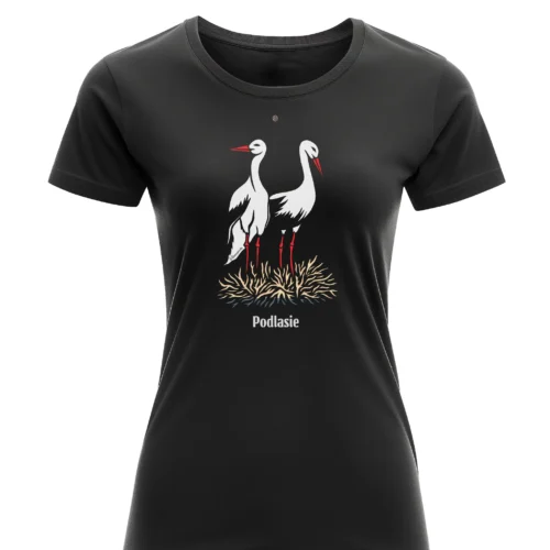 Scalpe Love Koszulka T-shirt Damska Bociany Podlasie